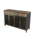 Meuble de rangement autoportant pour buffet Meuble d'entrée bas