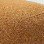 KINWELL 23 Pouf/Repose-pieds rembourré en tissu bouclé, large, pour canapé et fauteuil