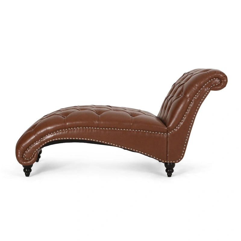 Varnell Chaise longue contemporaine capitonnée par - 64,25 L x 29,00 l x 33,75 H