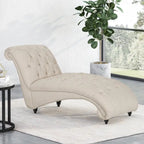 Varnell Chaise longue contemporaine capitonnée par - 64,25 L x 29,00 l x 33,75 H