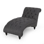 Varnell Chaise longue contemporaine capitonnée par - 64,25 L x 29,00 l x 33,75 H