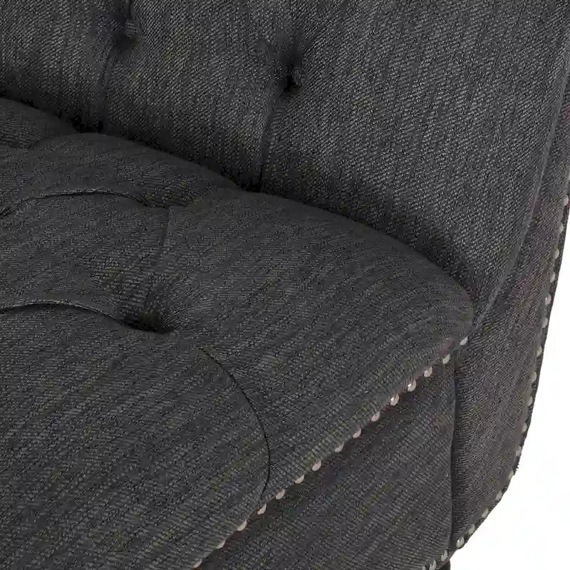 Varnell Chaise longue contemporaine capitonnée par - 64,25 L x 29,00 l x 33,75 H