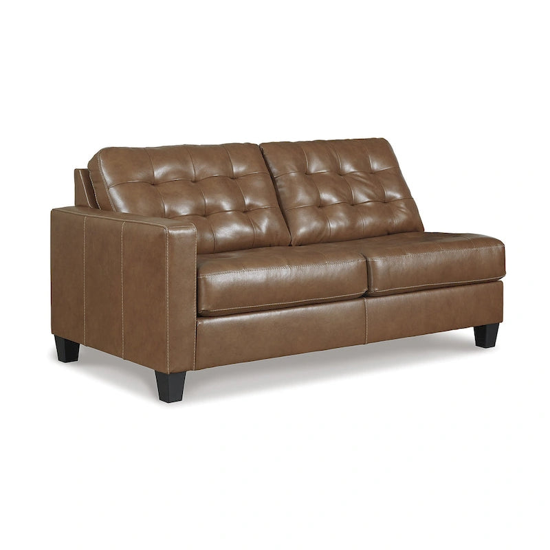 Canapé sectionnel 3 places Baskove Brown - 100L x 100P x 39H