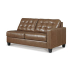 Canapé sectionnel 3 places Baskove Brown - 100L x 100P x 39H