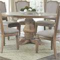 Vintage 18th Century French Neoclassic Design Round Dining Table - Table Only