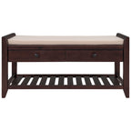Banc de rangement d'entrée avec tiroirs