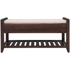 Banc de rangement d'entrée avec tiroirs