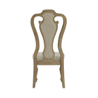 Chaise d'appoint rembourrée à lattes (Lot de 2)