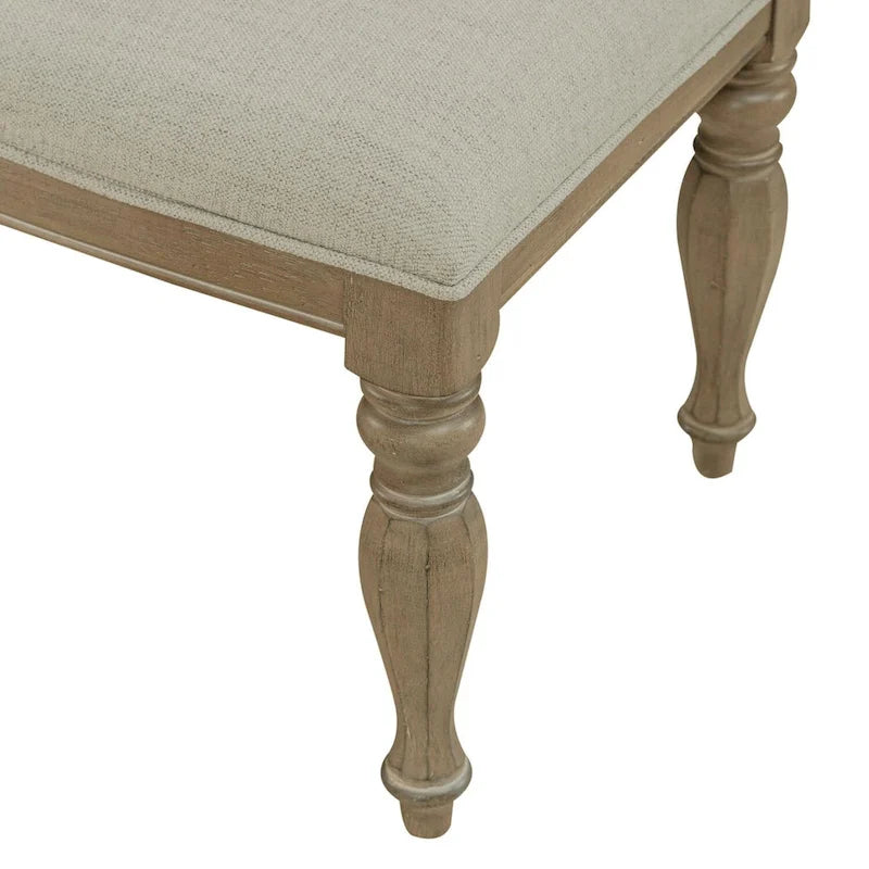 Chaise d'appoint rembourrée à lattes (Lot de 2)