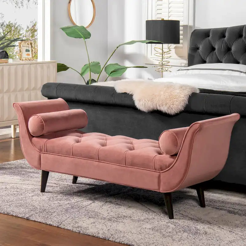  Alma Tufted Entry Bench