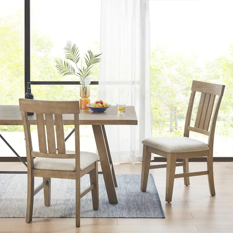 Chaise de salle à manger Sonoma, ensemble de 2