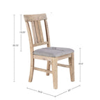Chaise de salle à manger Sonoma, ensemble de 2