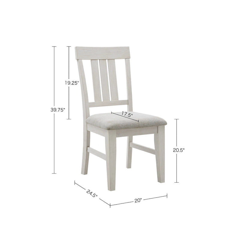 Chaise de salle à manger Sonoma, ensemble de 2