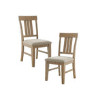 Chaise de salle à manger Sonoma, ensemble de 2