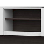 Bureau d'angle en L Somerset 60W avec huche de rangement