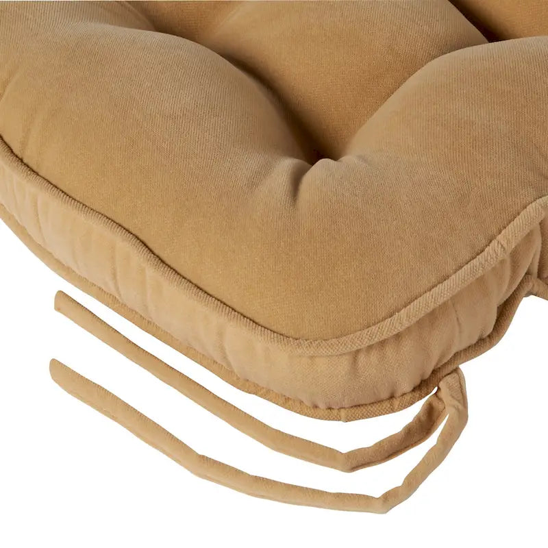 Lot de 2 coussins réversibles pour fauteuil à bascule Hyatt crème