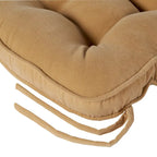 Lot de 2 coussins réversibles pour fauteuil à bascule Hyatt crème