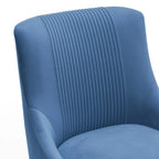 Lot de 8 chaises de salle à manger SEYNAR Modern Glam en velours, chaises capitonnées pour salon (sans table)