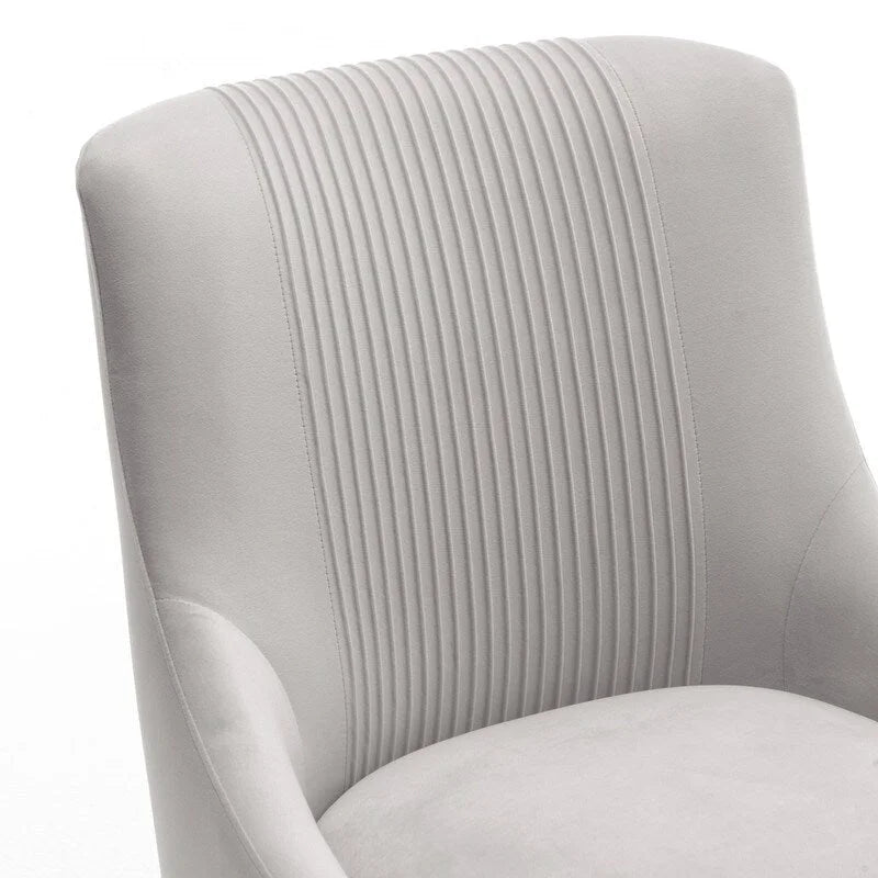 Lot de 8 chaises de salle à manger SEYNAR Modern Glam en velours, chaises capitonnées pour salon (sans table)