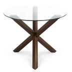 Table à manger ronde Kennedy de 37,4 pouces