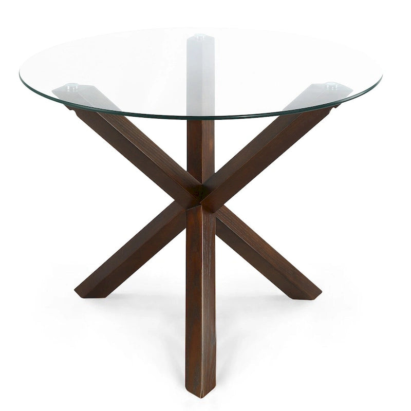Table à manger ronde Kennedy de 37,4 pouces