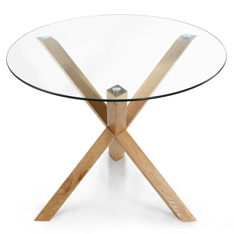Table à manger ronde Kennedy de 37,4 pouces