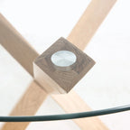 Table à manger ronde Kennedy de 37,4 pouces