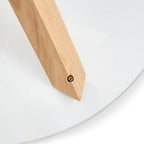 Table à manger ronde Kennedy de 37,4 pouces