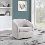 Fauteuil pivotant Parker en Sterling