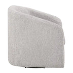 Fauteuil pivotant Parker en Sterling
