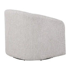 Fauteuil pivotant Parker en Sterling