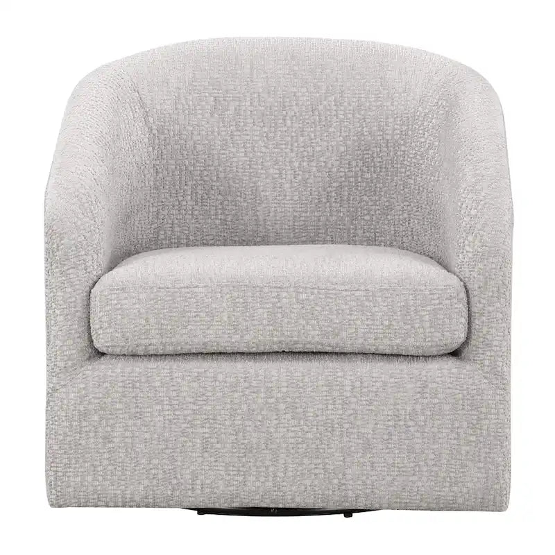 Fauteuil pivotant Parker en Sterling