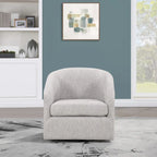 Fauteuil pivotant Parker en Sterling