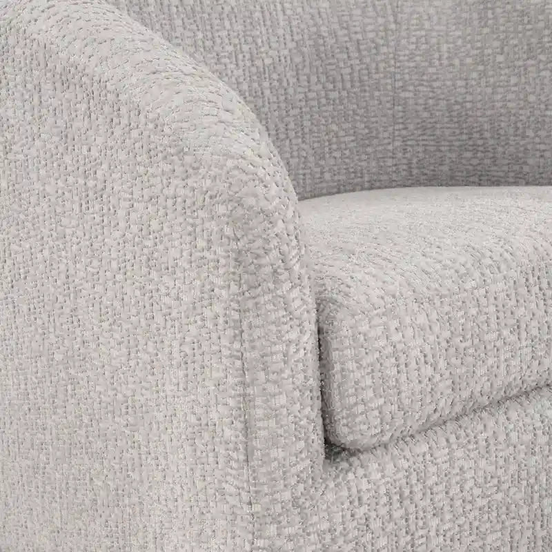Fauteuil pivotant Parker en Sterling
