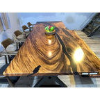 Sundaland 118 Grande Table à manger Live Edge