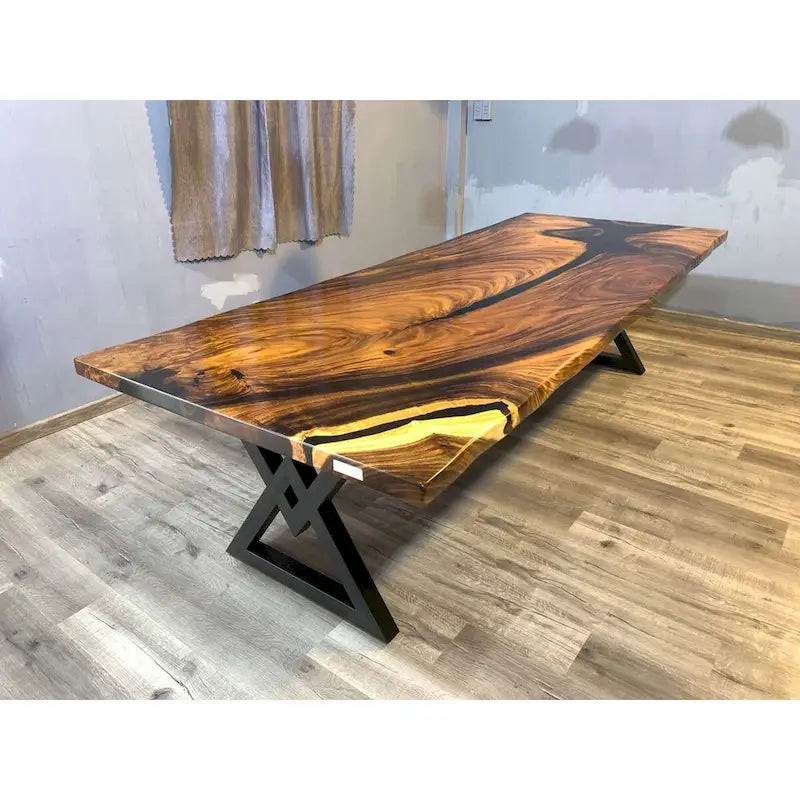 Sundaland 118 Grande Table à manger Live Edge