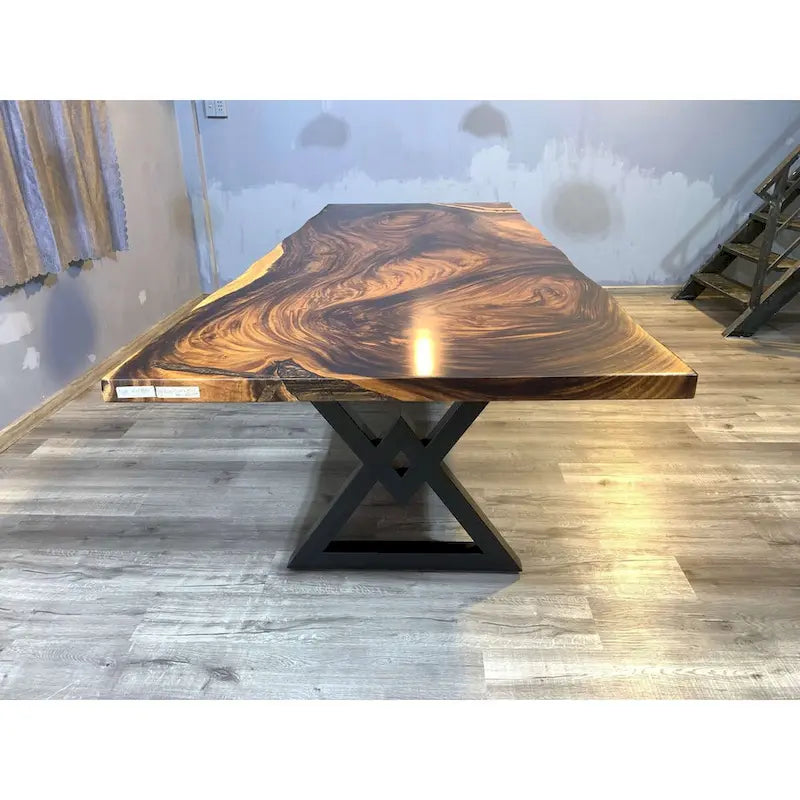 Sundaland 118 Grande Table à manger Live Edge