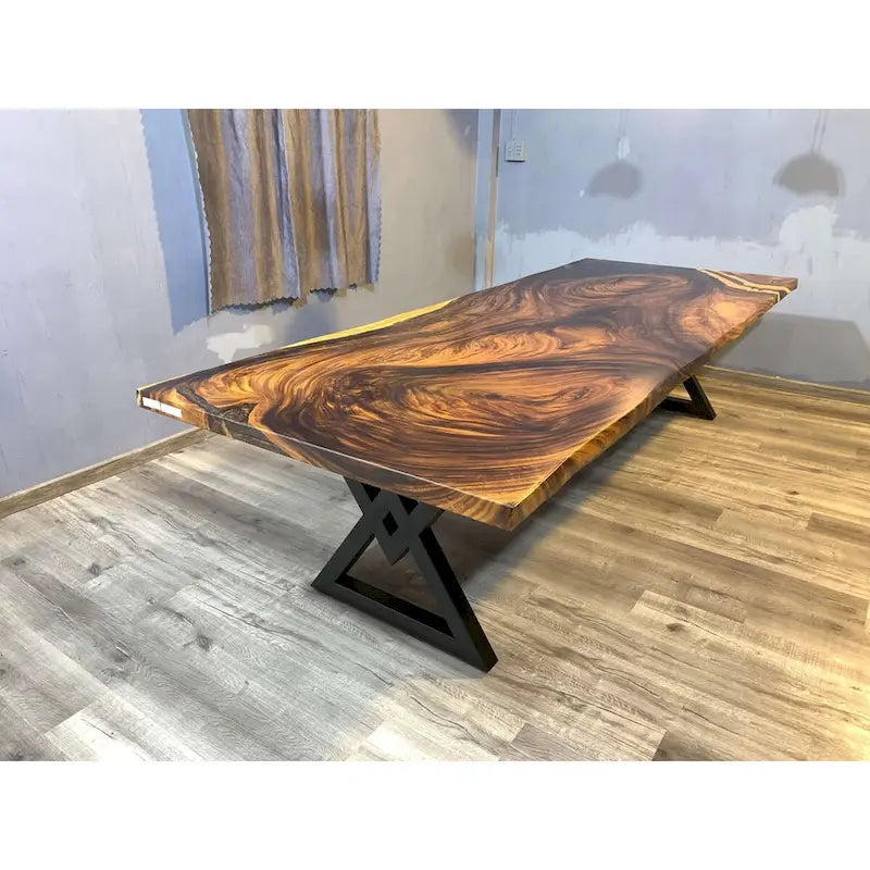 Sundaland 118 Grande Table à manger Live Edge