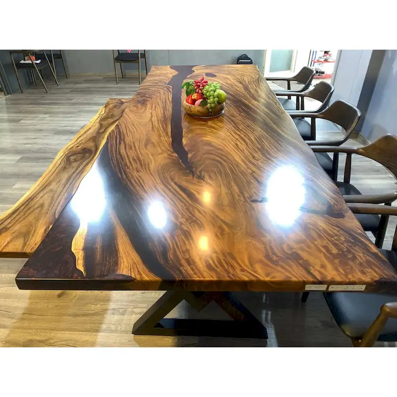 Sundaland 118 Grande Table à manger Live Edge
