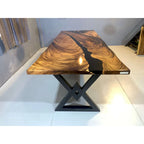 Sundaland 118 Grande Table à manger Live Edge
