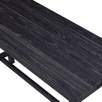 Ensemble table de bar et 8 tabourets hauts avec prises électriques intégrées